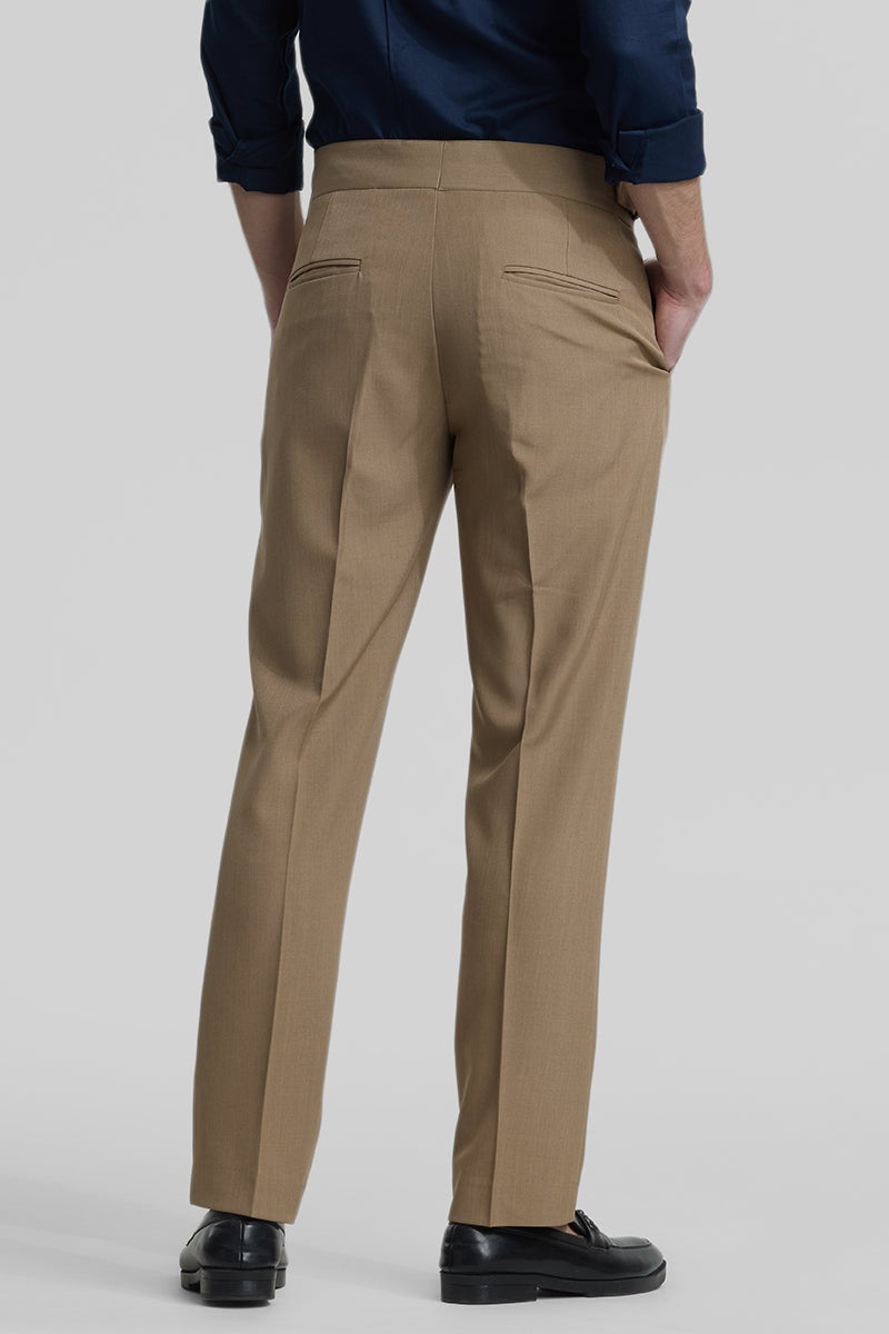 SNITCH Brown Gurkha Trousers - Image 3